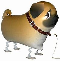 Pug Walking Pet Balloon